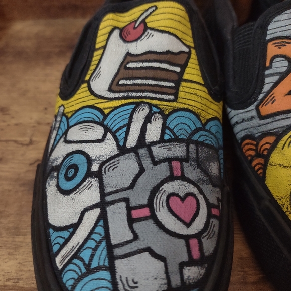 Airwalk Portal 2 Black Slip-on Loafers Men's Size 6.5/Women's Size 8.5 - Picture 5 of 11